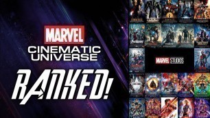 All 23 MCU Movies RANKED from Worst to Best! - Marvel Studios