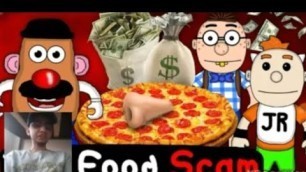 'SML Movie: The Food Scam! animation reaction'