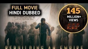 'KGF Chapter 2 Full Movie In Hindi Dubbed 2020'