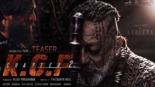 'KGF Chapter 2 Teaser | Rocky | KGF Chapter 2 Full Movie Hindi dubbed'