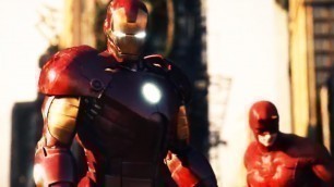 Marvel Future Fight The Movie (All Cinematics) Iron Man and Spider-Man