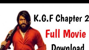 'How To Watch KGF 2 Full Movie | KGF Chapter 2 Movie Kaise Dekhe | KGF 2 Movie Release Date |'