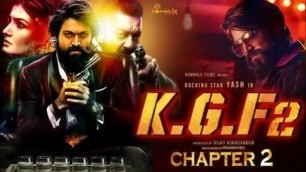 'Kgf Chapter 2 Hindi Dubbed Full Movie 2020 | Yash Hindi Trailer | Srinidhi Shetty, Sanjay Dutt Movie'