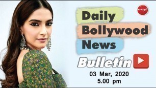 'Top 10 Bollywood News | Baaghi 3 Song | Kriti Sanon New Tattoo | Bollywood Hot Gossips & Latest News'