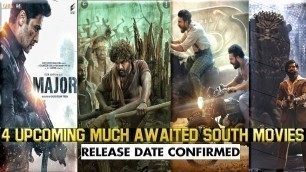 '4 Upcoming South Biggest Hindi Dubbed Movie, Confirm Release Date, KGF Chapter 2,Pushpa'