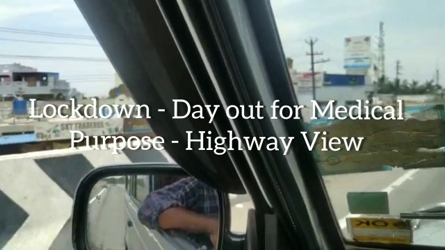 'Lockdown - Day out for Medical Purpose - Highway View | Endrendrum Punnagai | Alaipayuthey Movie'