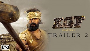 'KGF Trailer 2 | Hindi | Yash | Srinidhi | 21st Dec 2018'