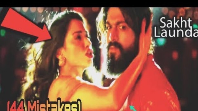 '(44 Mistakes) In KGF: Chapter 1 - Plenty Mistakes In \" KGF \" Full Hindi Movie Huge Mistakes -'