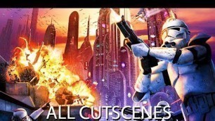 STAR WARS: Battlefront Elite Squadron  All Cutscenes (Game Movie) 1080p HD