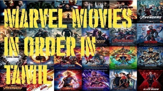 How To Watch Marvel Movies In Order In Tamil