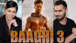 'BAAGHI 3 | Tiger Shroff | Shraddha Kapoor | Riteish Deshmukh | Trailer Reaction!'