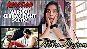 'Reaction|Allu Arjun|Varudu Movie Action Scene #Payel'