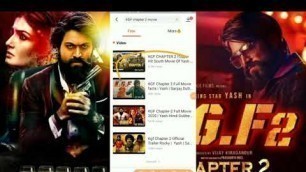 'Kgf  Chapter 2 Full Movie 2020 ) Yash Hindi  Dubbed New Action Movie ) South lndian Dubbed Movie'