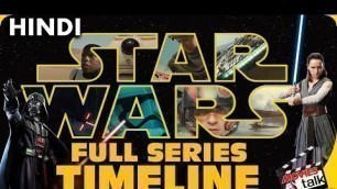 STAR WARS : Full Series Timeline [Explained In Hindi]