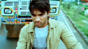 'Varudu Scene - Lorry Chasing Sandy To Kill Him - Allu Arjun, Arya - HD'