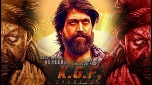 'KGF Chapter 2 Tamil Movie Trailer 2020'