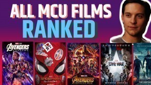 All MCU Movies ranked (till Spider-Man:Far From Home)!!!!