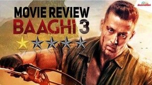 'Baaghi 3 Movie Review - Tiger Shroff, Shraddha, Riteish, Ahmed Khan'