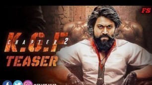 'KGF Chapter 2 | New South Hindi Dubbed Movie | Confirm Release Date | Yash | Filmy Sanap'
