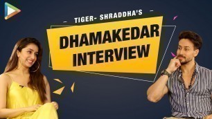 'Tiger & Shraddha’s MOST ENTERTAINING Interview on Baaghi 3, Dus Bahane 2.0, Funny Rapid Fire & Quiz'