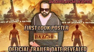 'BAAGHI 3 FIRST LOOK POSTER | REVIEW | REACTION | TIGER SHROFF | BLOCKBUSTER | OFFICIAL TRAILER DATE'