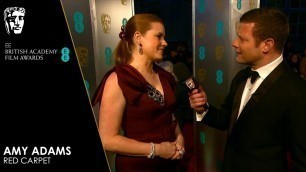 Amy Adams on the Red Carpet | EE BAFTA Film Awards 2019