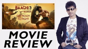 'Baaghi 3 | Full Movie Review by KRK | Bollywood Movie Reviews | Latest Reviews'