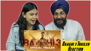 'BAAGHI 3 TRAILER Reaction | Tiger Shroff | Shraddha Kapoor'