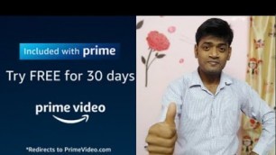 Try 30 days free Prime Membership on Amazon Prime || By - Web Tech Video Channel