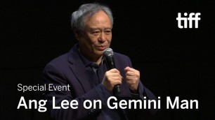 Ang Lee on GEMINI MAN | TIFF 2019