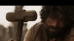 'Kgf movie hammer lifting fight scene song'