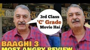 'Baaghi 3 | MOST ANGRY Public Review | Tiger Shroff, Shraddha Kapoor, Riteish Deshmukh | Ahmed Khan'