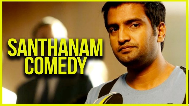 'Santhanam Comedy Compilations | Endrendrum Punnagai - Jiiva | Trisha | Santhanam | Harris Jayaraj'