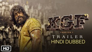 'KGF - Chapter 1 | official trailer hindi 2019 | Yash'
