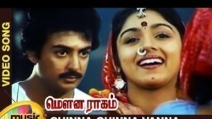 'Mouna Ragam Tamil Movie Songs | Chinna Chinna Vanna Music Video | Revathi | Mohan | Ilayaraja'