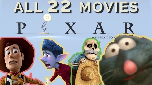 ALL Pixar Movies RANKED