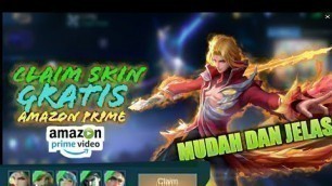 Cara claim skin ling permanen gratis di event amazon prime mobile legends bundle drop 12