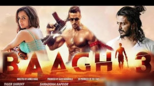'Baaghi 3 Full Movie 2020 | Tiger shroff | Shraddha | Ritesh | Ahmed khan | Baaghi 3 movie'