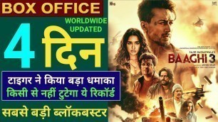 'Baaghi 3 Box Office Collection Day 4, Baaghi 3 5th Day Collection, Tiger Shroff, Shradhdha, Ritesh D'