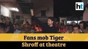 'Baaghi 3: Fans go berserk as Tiger Shroff reaches theatre to get reaction'
