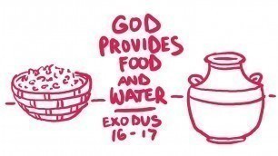 'God Provides Food and Water Bible Animation (Exodus 16-17)'
