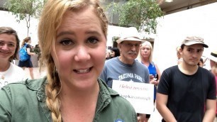Amy Schumer Films Message For Fan Before Getting Arrested At Protest