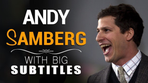 Learn English -  Andy Samberg make sure it's what you REALLY want! - Big English Subtitles