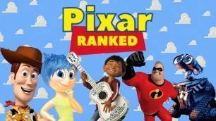 Ranking All of Pixar's Movies