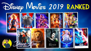 DISNEY MOVIES 2019 - All 10 Movies Ranked Worst to Best (including Pixar, Marvel, Star Wars)