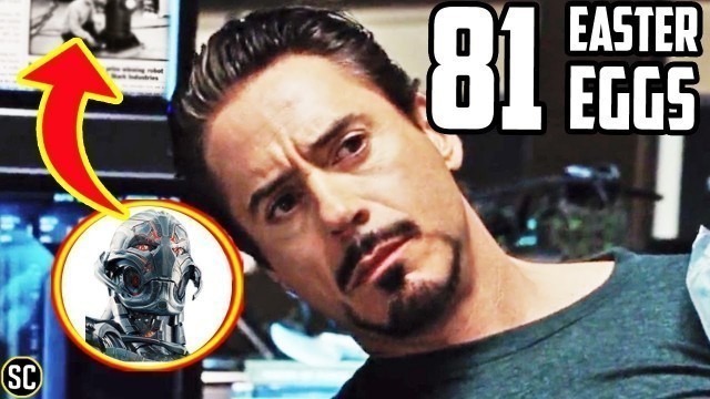 Every Easter Egg in IRON MAN + Marvel Cinematic Universe CONNECTIONS