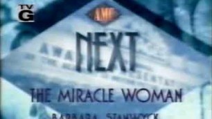 March 1998 AMC Classic Movie Collection Intro - The Miracle Woman