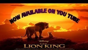 The Lion King 2019 Hindi dubbed movie, Full animated movie Hindi dubbed