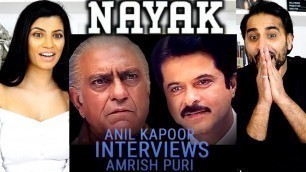 'NAYAK - Anil Kapoor Interviews Amrish Puri | Thriller Movie - NAYAK SCENE REACTION!!'