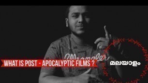 What Is Post - Apocalyptic Films | MALAYALAM | REVIEW